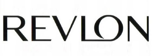 the logo for Revlon cosmetics